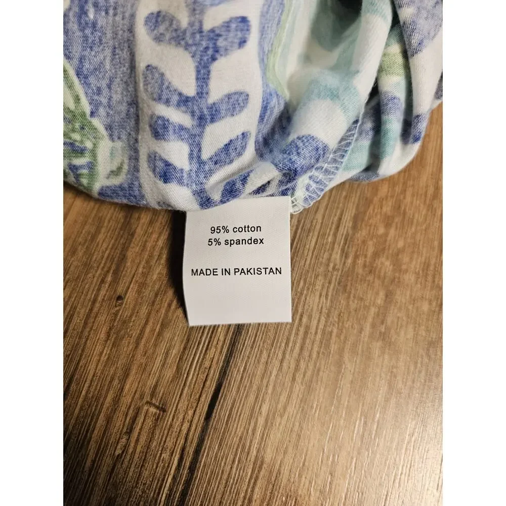 Barbara Gerwit Nautical Sea Life Dress Women's Size XL NWT Coastal Resortwear - Picture 10 of 10